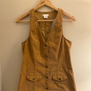 Urban outfitters cooperative corduroy jumper dress
